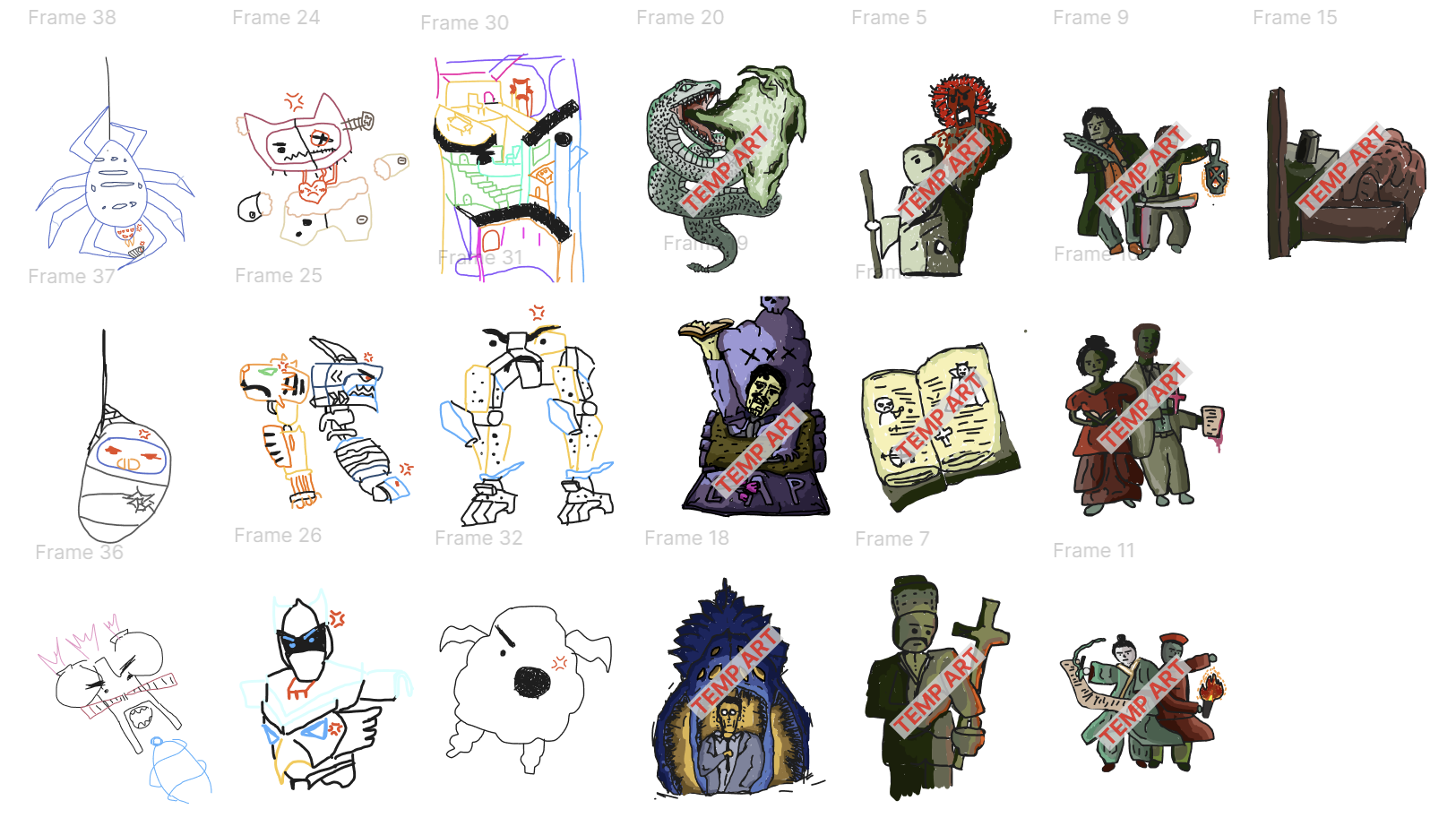 Masterworks of Horror deck art screenshot